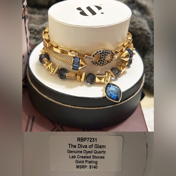 bomb party Jewelry - BP Summer Stacks - “The Diva of Glam”